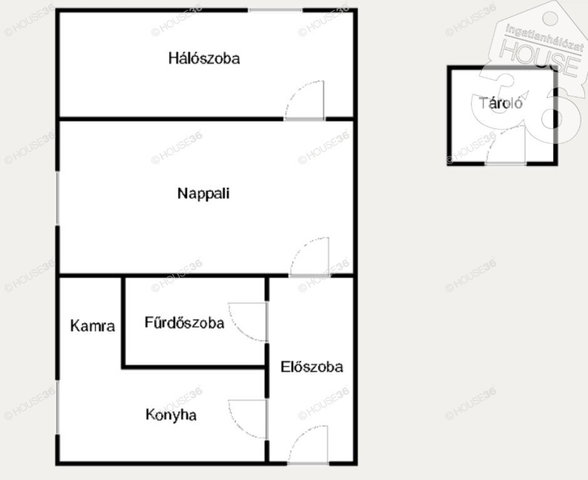 Eladó téglalakás, Kecskeméten 31.6 M Ft, 2 szobás