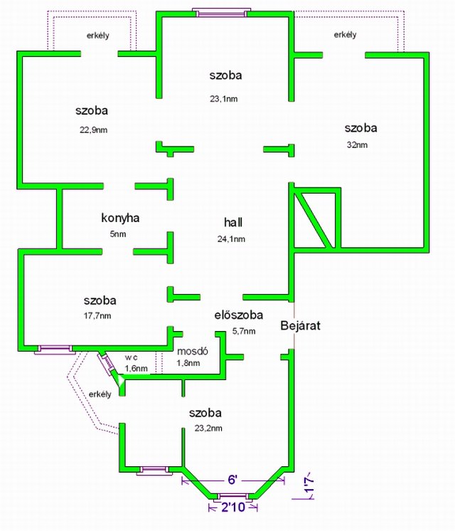 4 bed · 155m² · 800.000 ft