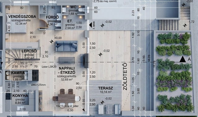 Eladó téglalakás, Budapesten, III. kerületben 314.9 M Ft