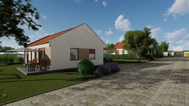 Eladó családi ház, Csóron 73.9 M Ft, 4 szobás