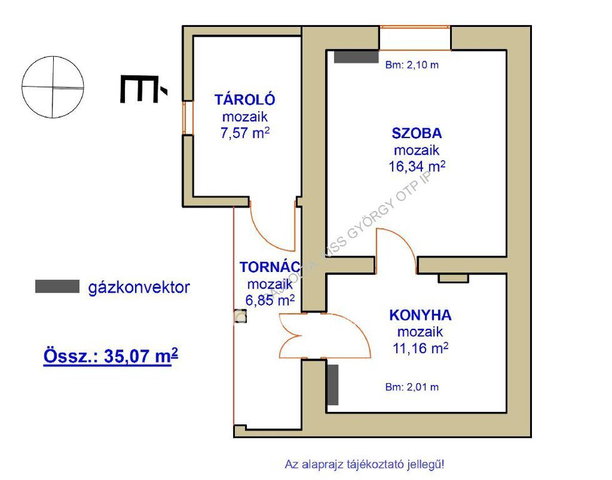 Eladó családi ház, Tiszafüreden 4.5 M Ft, 1 szobás