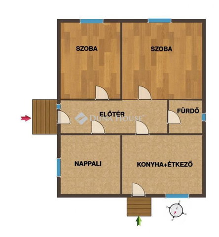 Eladó családi ház, Sorkifaludon 21.9 M Ft, 3 szobás