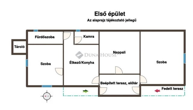 Eladó családi ház, Ongán 59.9 M Ft, 2 szobás