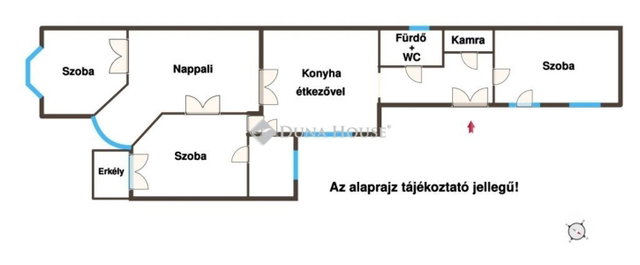 Eladó téglalakás, Budapesten, VI. kerületben 199.5 M Ft