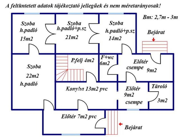 Eladó családi ház, Balassagyarmaton 26.9 M Ft, 4 szobás