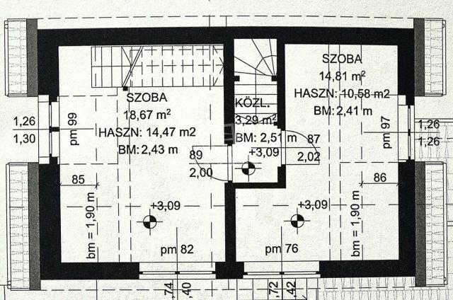 Eladó családi ház, Pomázon 93.5 M Ft, 4+1 szobás