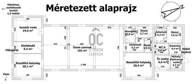 Eladó ipari ingatlan, Recsken 59 M Ft / költözzbe.hu
