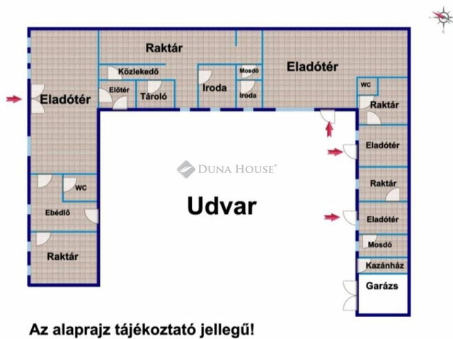 Eladó üzlethelyiség, III. kerületben, Rákóczi utcában