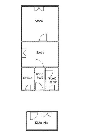 Eladó téglalakás, Mezőhegyesen 4.5 M Ft, 1+1 szobás