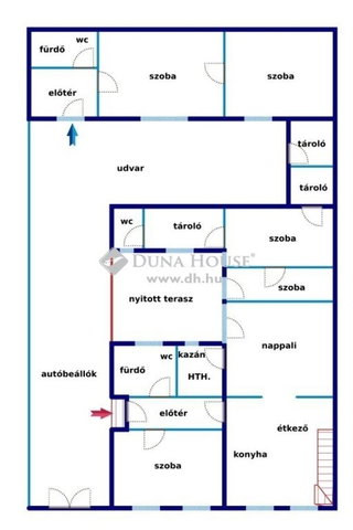 Eladó családi ház, Kecskeméten 125 M Ft, 10 szobás