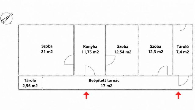 Eladó családi ház, Erdőtelken 4.8 M Ft, 3 szobás