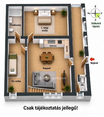Eladó családi ház, Szigetszentmiklóson 89.9 M Ft, 2+5 szobás