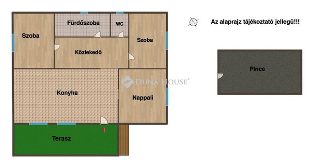 Eladó családi ház, Tiszaszőlősön 26 M Ft, 3 szobás