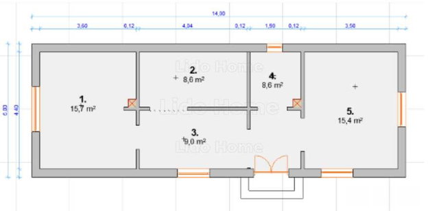 Eladó családi ház, Rétalapon 18 M Ft, 2 szobás