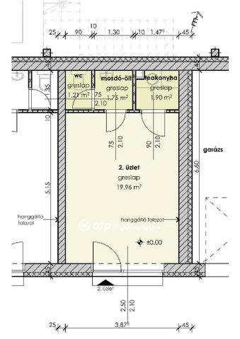 Eladó üzlethelyiség, Csornán 25.9 M Ft / költözzbe.hu