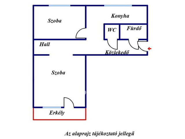Eladó panellakás, Győrött 57.9 M Ft, 2 szobás