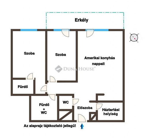 Eladó téglalakás, Budapesten, VIII. kerületben 189 M Ft