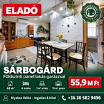 Eladó panellakás, Sárbogárdon 55.9 M Ft, 1+3 szobás