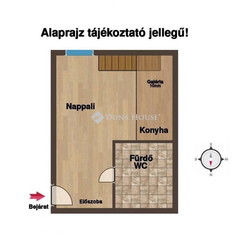 Eladó téglalakás, Budapesten, VI. kerületben 39.9 M Ft, 1 szobás