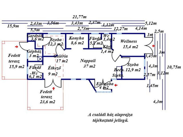 Eladó családi ház, Abonyban 82.5 M Ft, 3 szobás