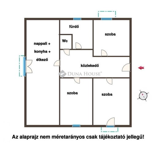 Eladó téglalakás, Mendén 79.9 M Ft, 4 szobás