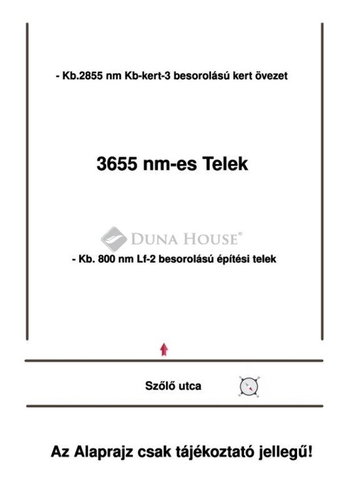 Eladó telek, Tóalmáson 7.9 M Ft / költözzbe.hu