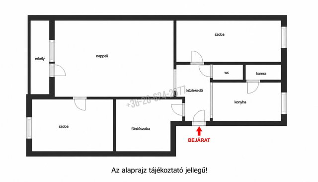 Eladó téglalakás, Rétságon 44.99 M Ft, 1+2 szobás