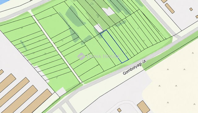 Eladó telek, Kalocsán, Gombolyagi utcában 1.5 M Ft