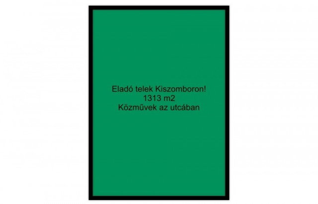 Eladó telek, Kiszomboron 3.5 M Ft / költözzbe.hu