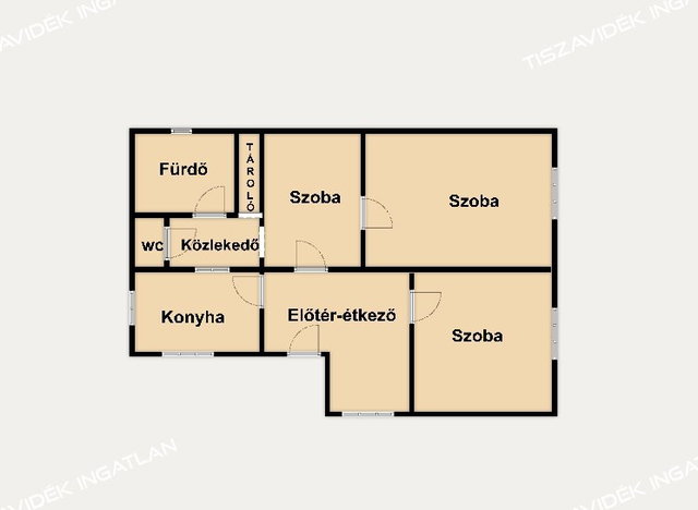 Eladó családi ház, Nagykörűn, Rákóczi úton 25.9 M Ft