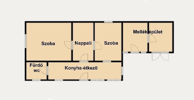 Eladó családi ház, Nagykörűn, Tompa Mihály úton 24.9 M Ft