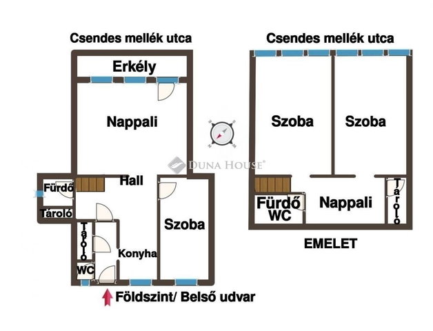 Eladó téglalakás, Budapesten, II. kerületben 134.99 M Ft