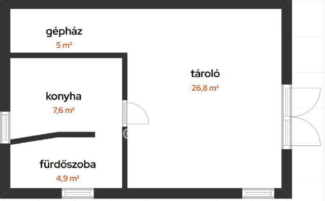 Eladó nyaraló, Pécelen 39 M Ft, 1+2 szobás