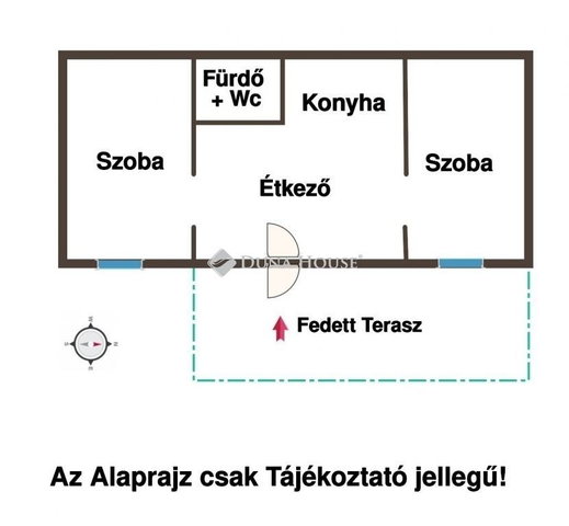 Eladó nyaraló, Tóalmáson 10.9 M Ft, 2 szobás