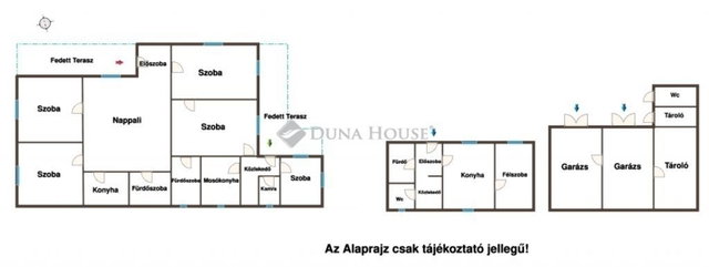 Eladó családi ház, Sülysápon 89.9 M Ft, 6+1 szobás