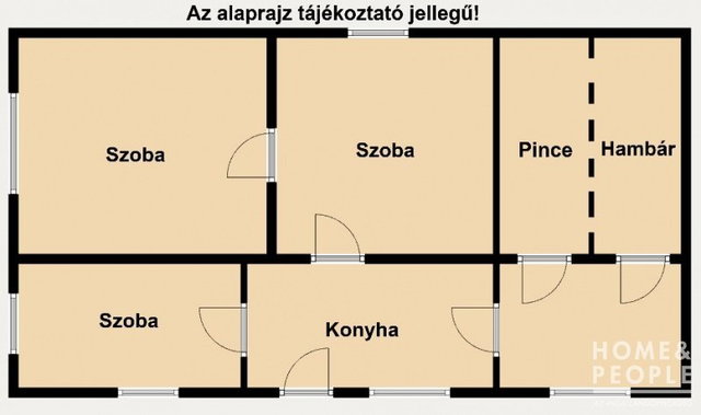 Eladó családi ház, Kisteleken 14.49 M Ft, 3 szobás