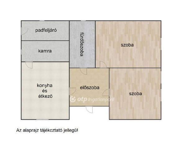 Eladó családi ház, Rakamazon 14.5 M Ft, 2 szobás