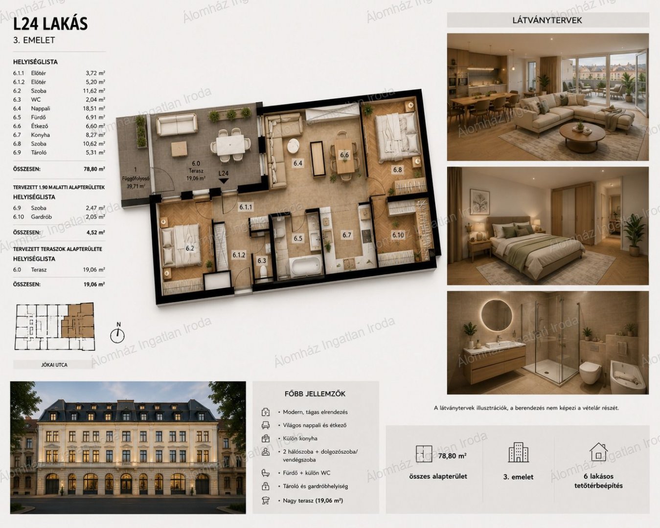 3 bed · 85m² · 183.000.000 ft