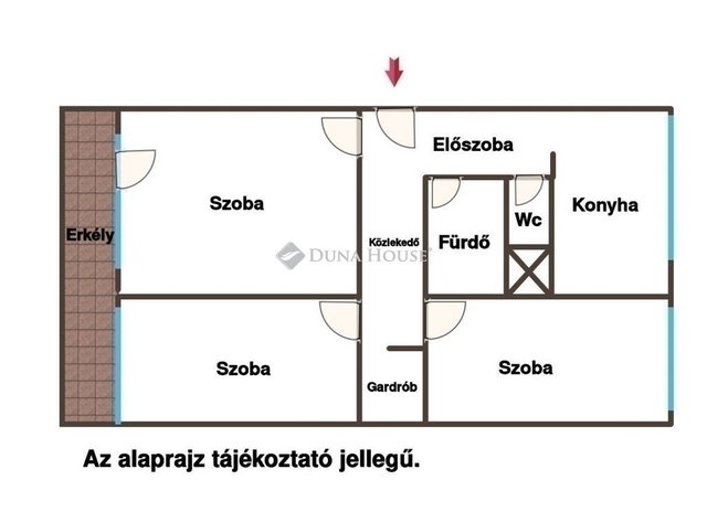 Eladó téglalakás, Budapesten, XVI. kerületben 74.9 M Ft