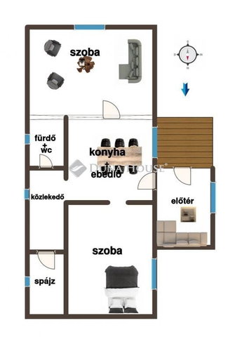 Eladó családi ház, Ramocsaházán 18.9 M Ft, 2 szobás
