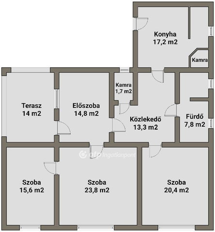 Eladó családi ház, Nyírmadán 25 M Ft, 3 szobás