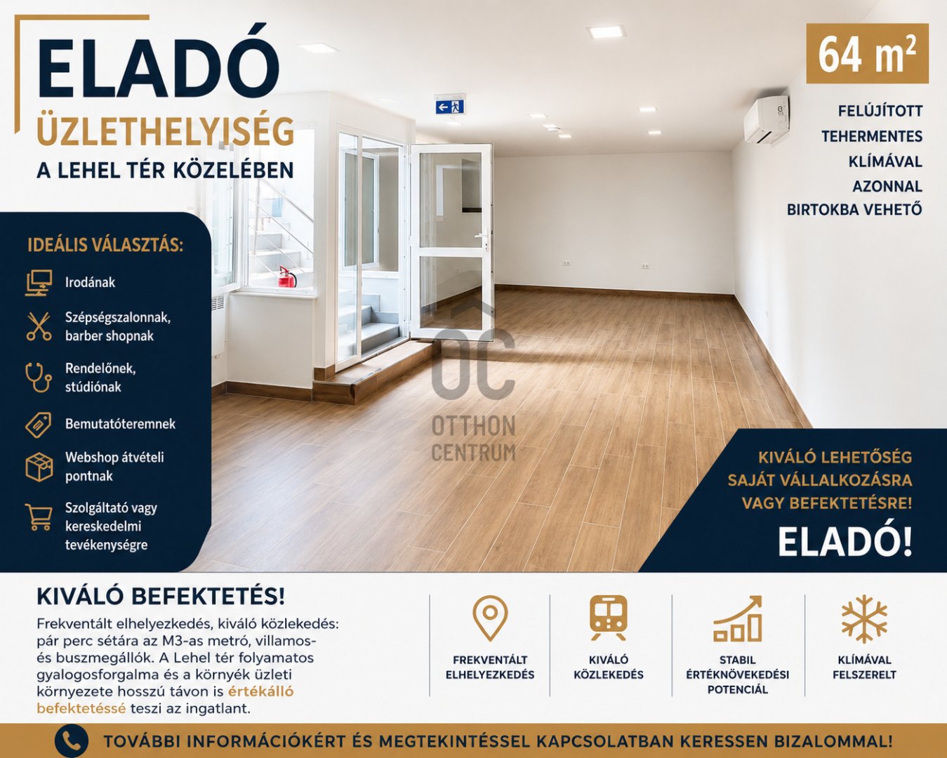 64m² · 56.500.000 ft