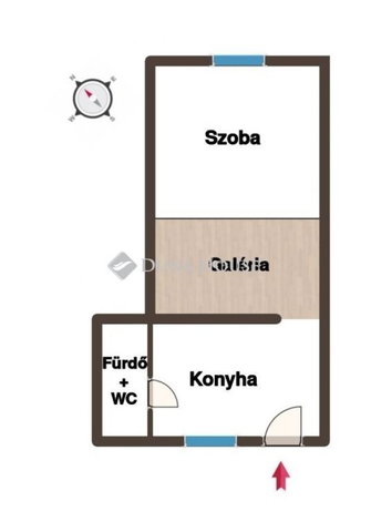 Eladó téglalakás, Budapesten, XX. kerületben 43 M Ft, 1 szobás