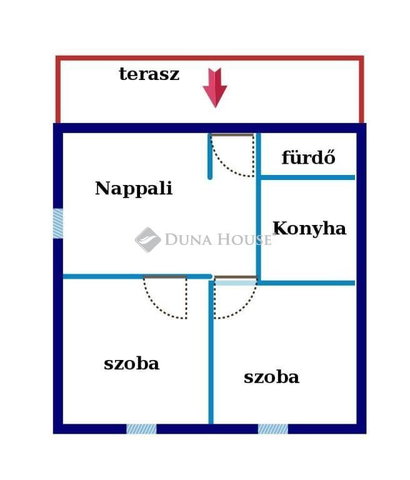 Eladó nyaraló, Isaszegen, Erdő utcában 48 M Ft, 3 szobás