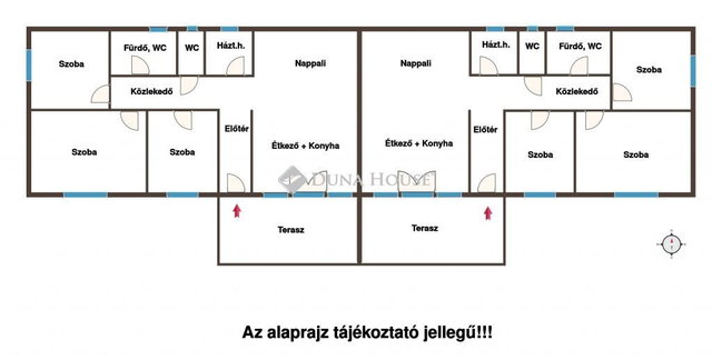 Eladó ikerház, Csomádon 85 M Ft, 4 szobás / költözzbe.hu