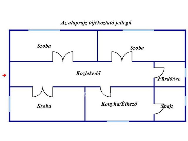 Eladó családi ház, Alsózsolcán 31.5 M Ft, 3 szobás