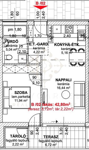 Eladó téglalakás, Balatonlelleén 58.99 M Ft, 2 szobás