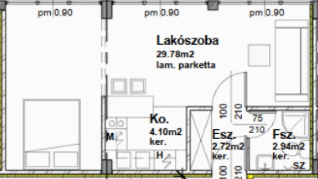 Eladó téglalakás, Szombathelyen 21.747 M Ft, 2 szobás