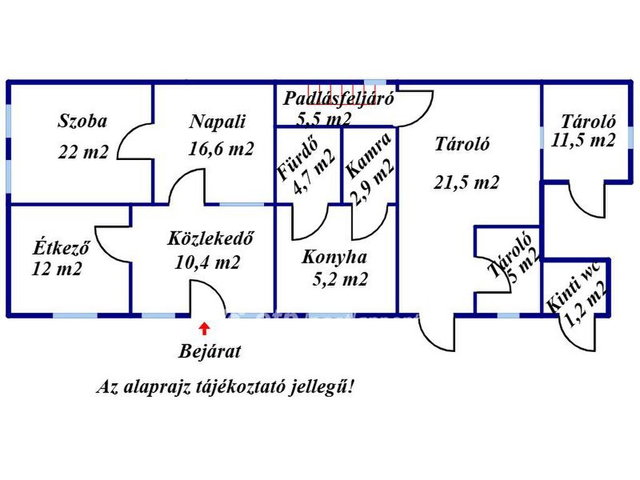 Eladó családi ház, Vaskúton 24 M Ft, 2 szobás