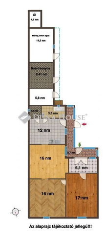Eladó családi ház, Monoron 60.9 M Ft, 3 szobás